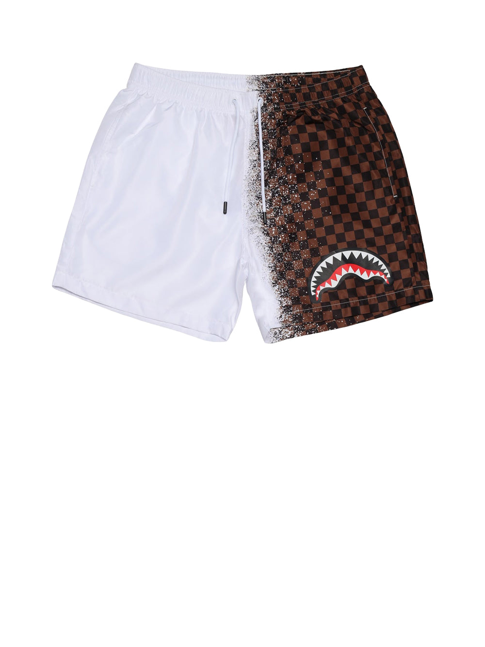 Boxer mare Uomo Sprayground sp918-wht SPRAY SIP BROWN SWIM TRUNKS