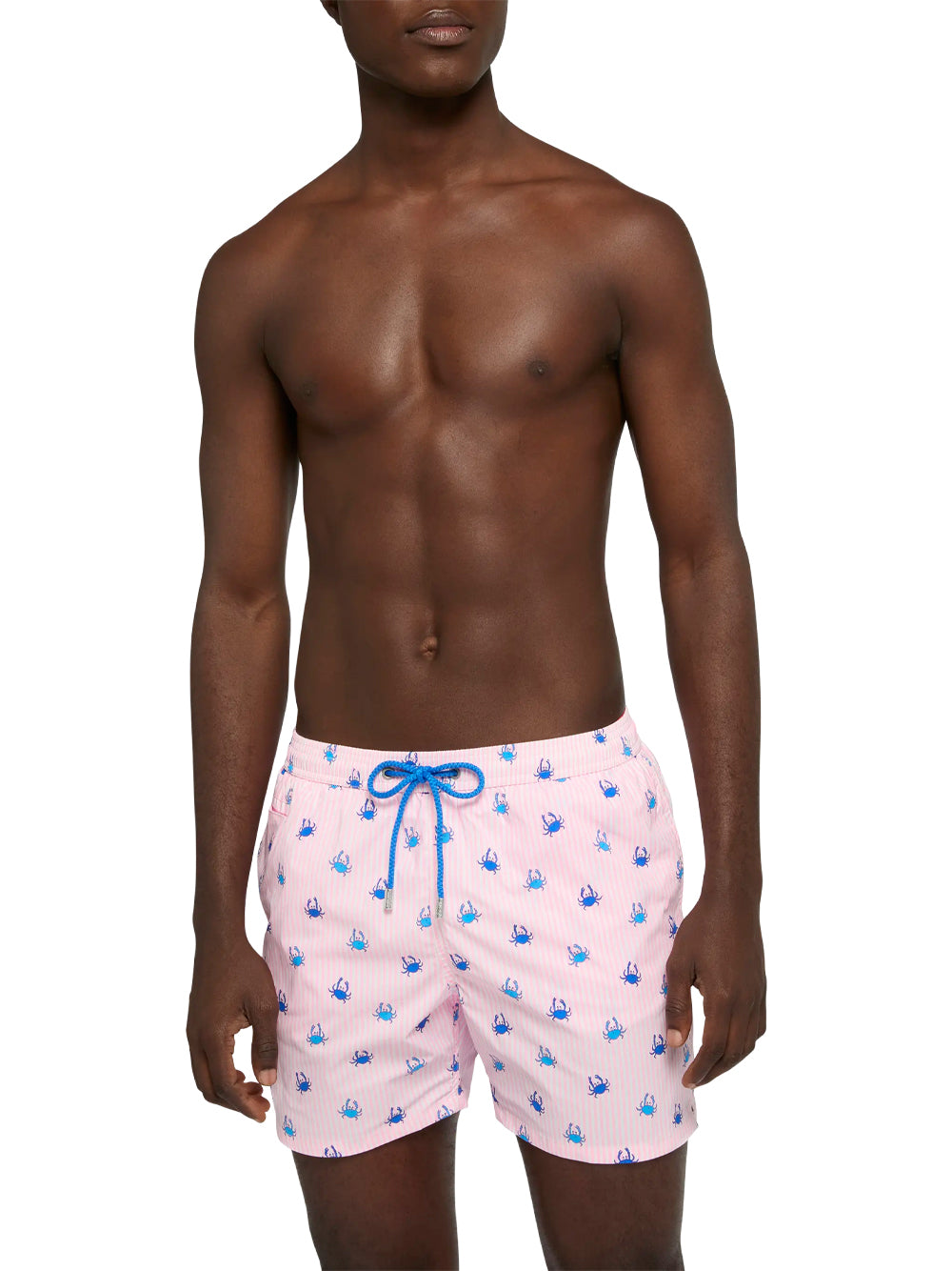 Herren Badeboxer Saint Barth COMFORT_LIGHT-00201H Krabben Streifen