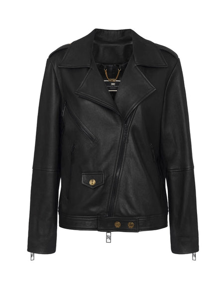 Giubbino di pelle elisabetta franchi sale