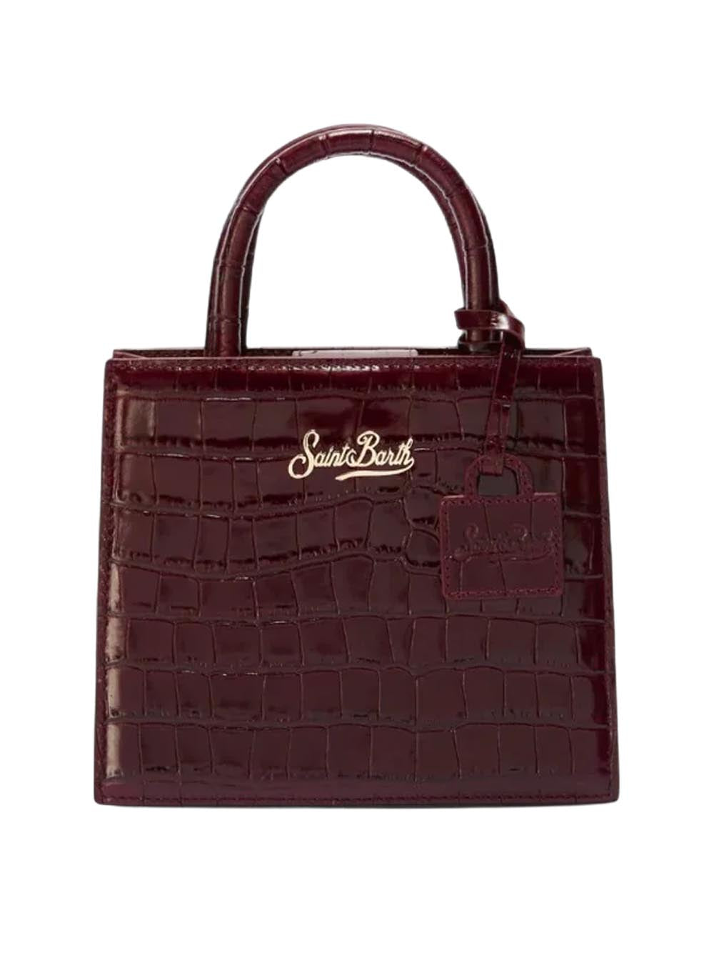 Borsa Donna Saint Barth shop_bag_mini-00510i CROCO LEATHER 45