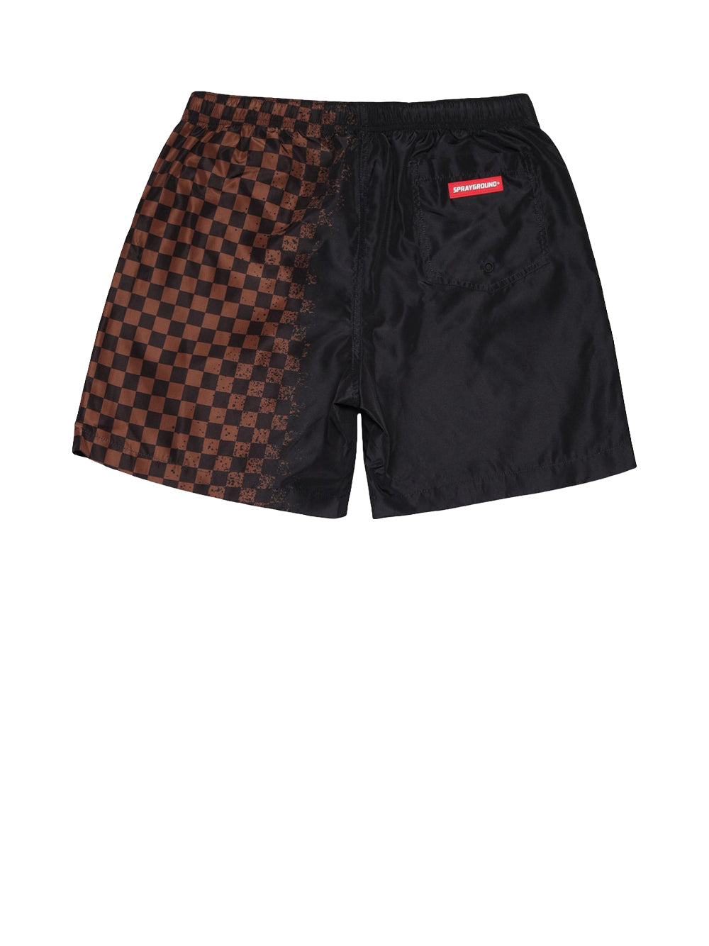 Short de bain homme Sprayground sp918-blk SPRAY SIP BROWN