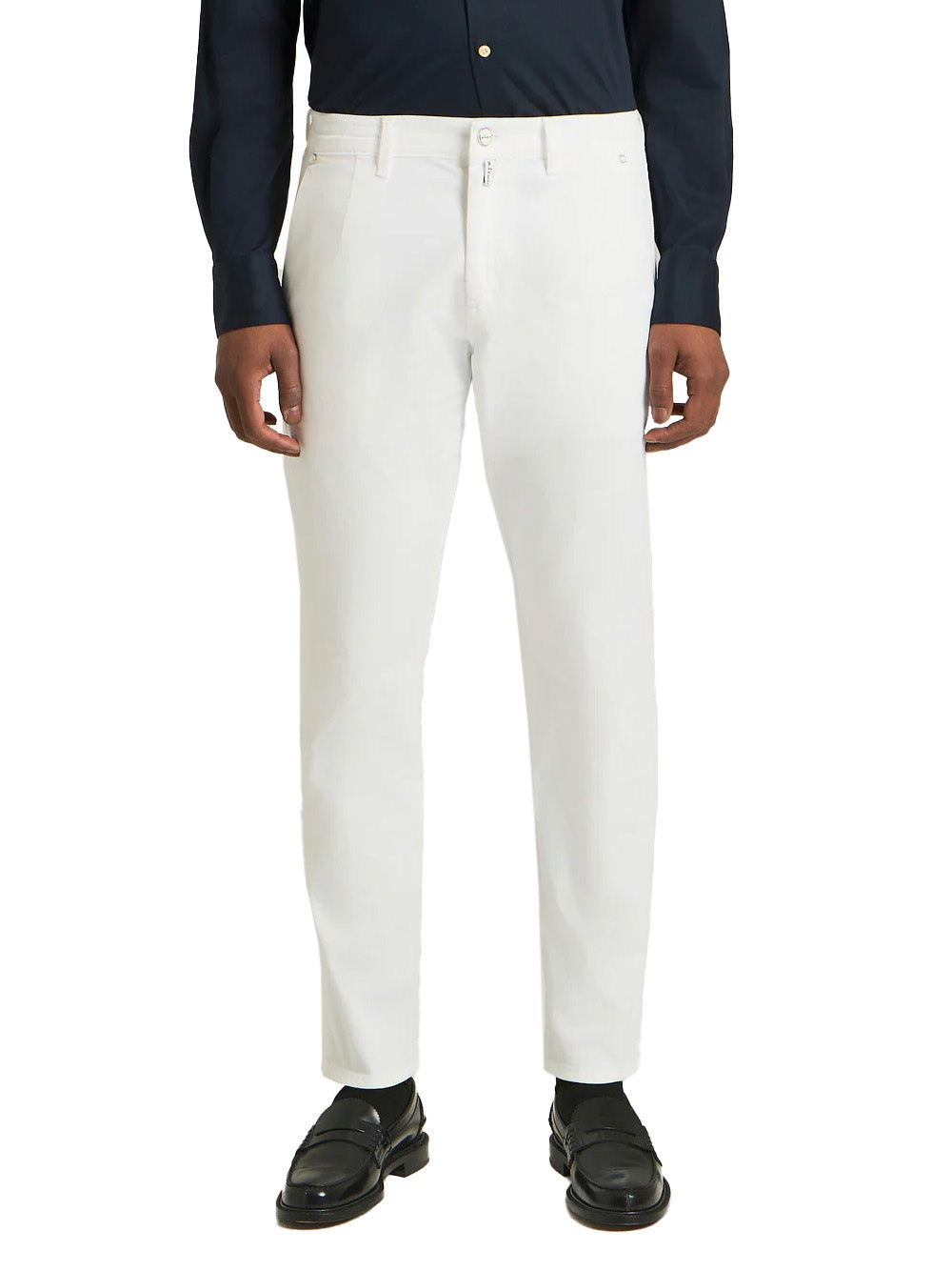 Pantalone Uomo Kiton UPR001RK0601F1400D-WHITE