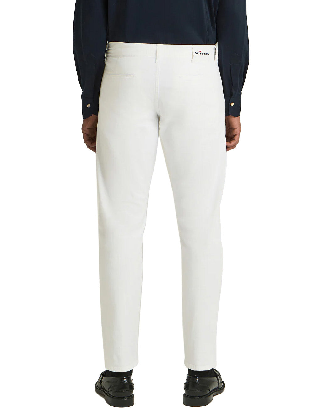 Pantalone Uomo Kiton UPR001RK0601F1400D-WHITE