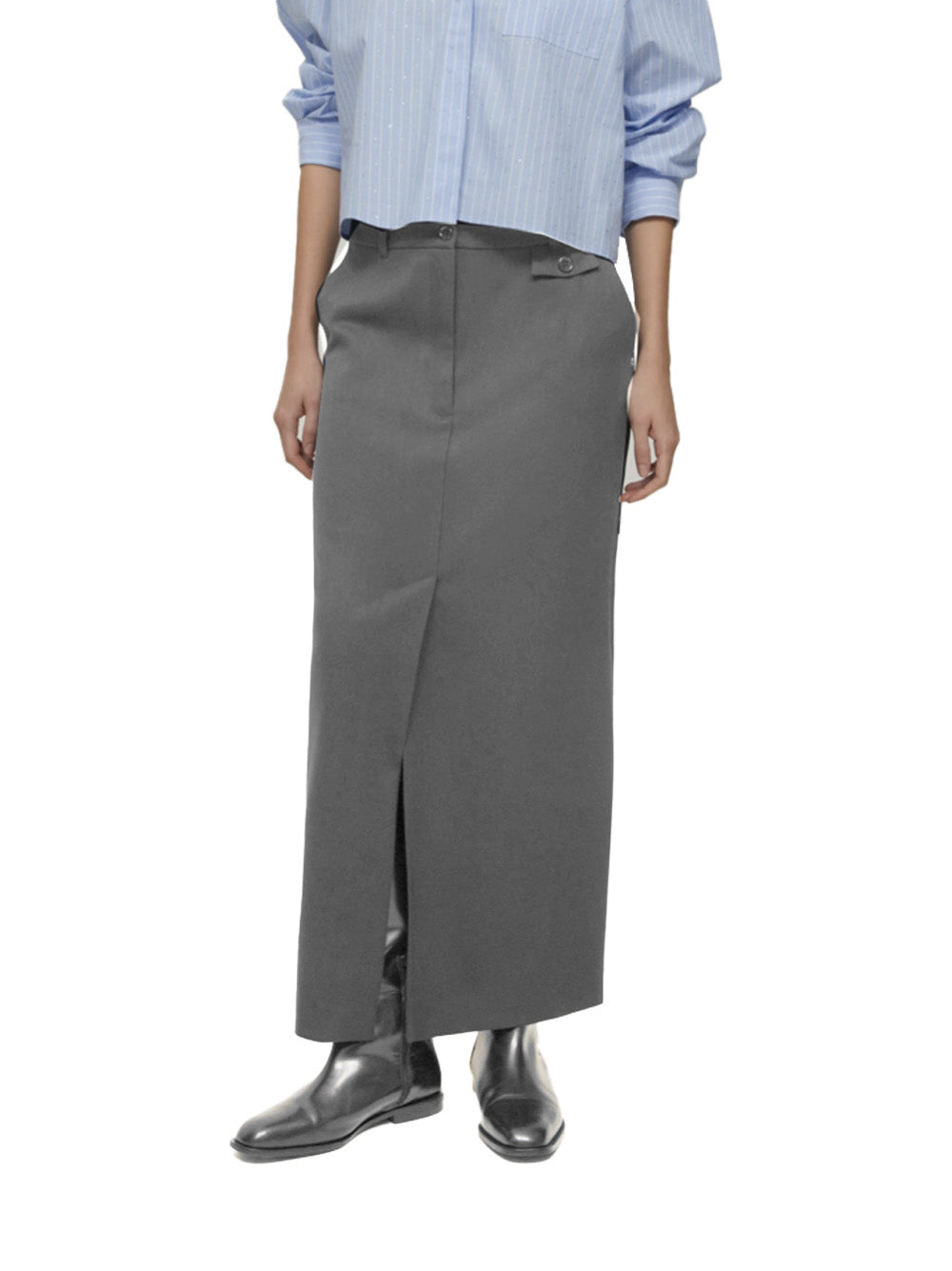 Gonna lunga Donna Penny Black BURT-6